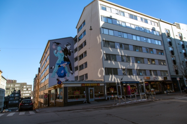 Silikaattimaalaus, Unikotie 16,Vantaa